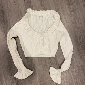 White For Love and Lemons knit top